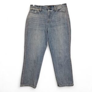 Talbots Women's Modern Ankle Jean Light Wash Straight Leg Denim 10p